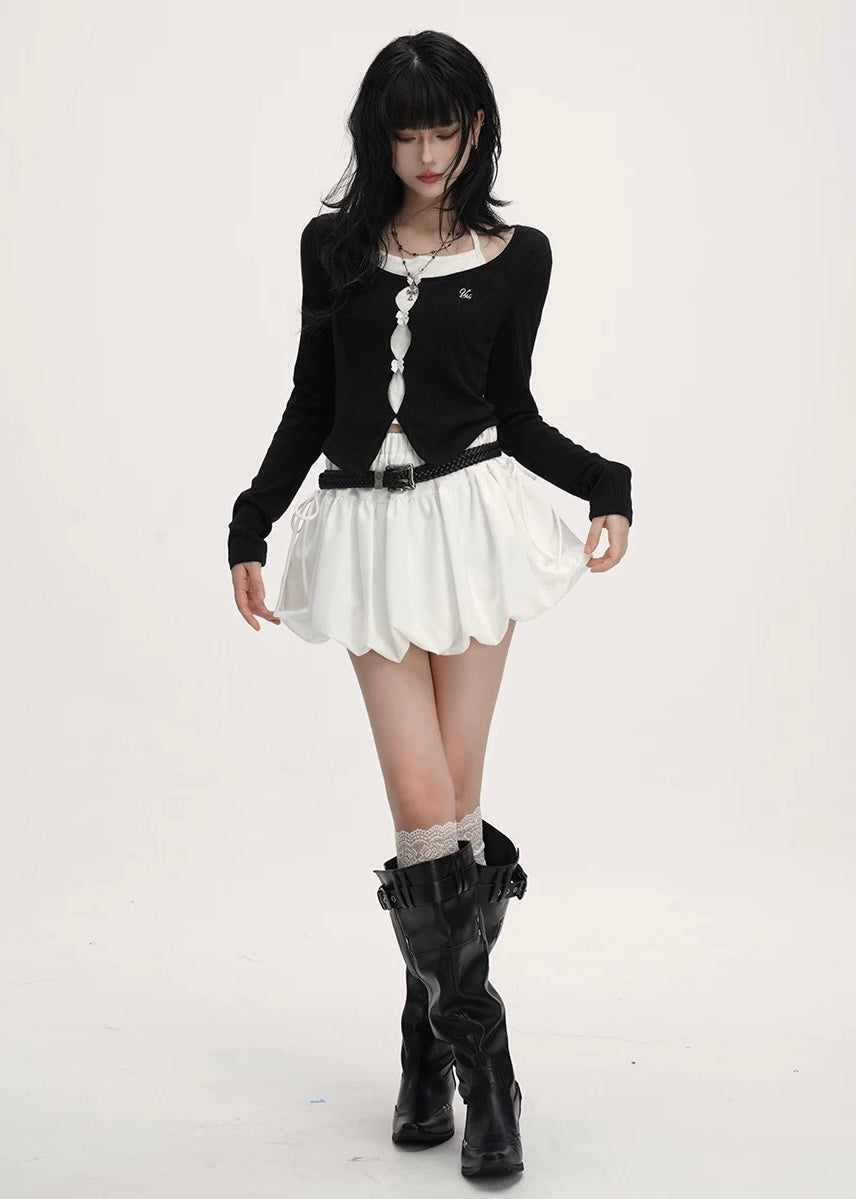 Balloon Mini Skirt / lg1377