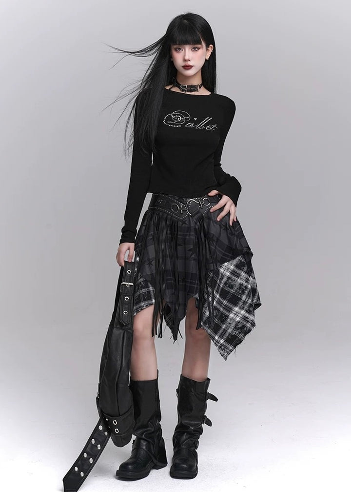 Back lace-up slim fit / LG1218 