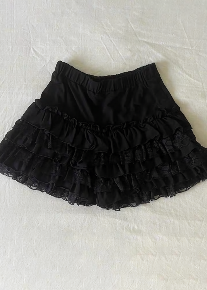 GOTHIC FRILL LACE SETUP / LG1644