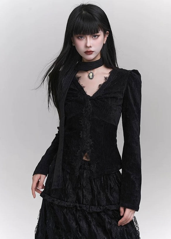 gothic suits & velvet skirts / LG1181