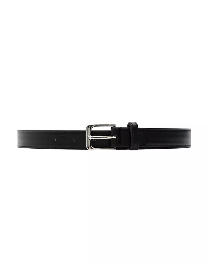 black PU leather belt/sr1104