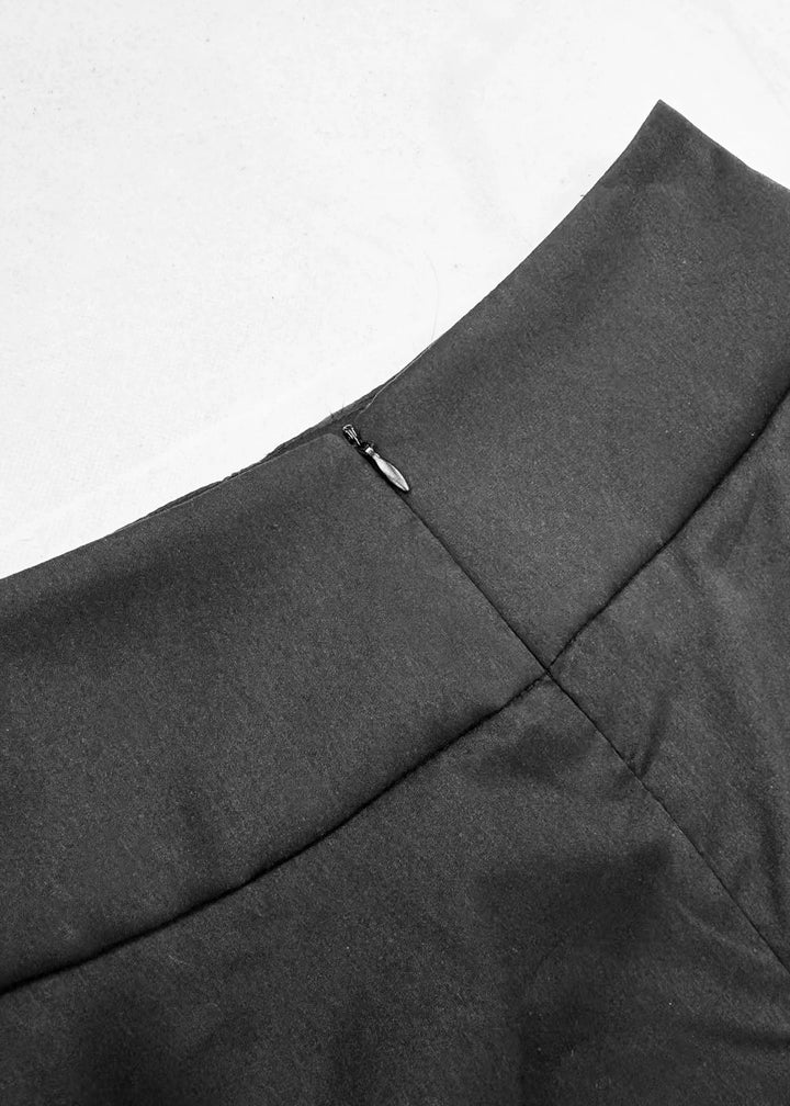 DRAPE HIGH WAIST SKIRT / LG1578