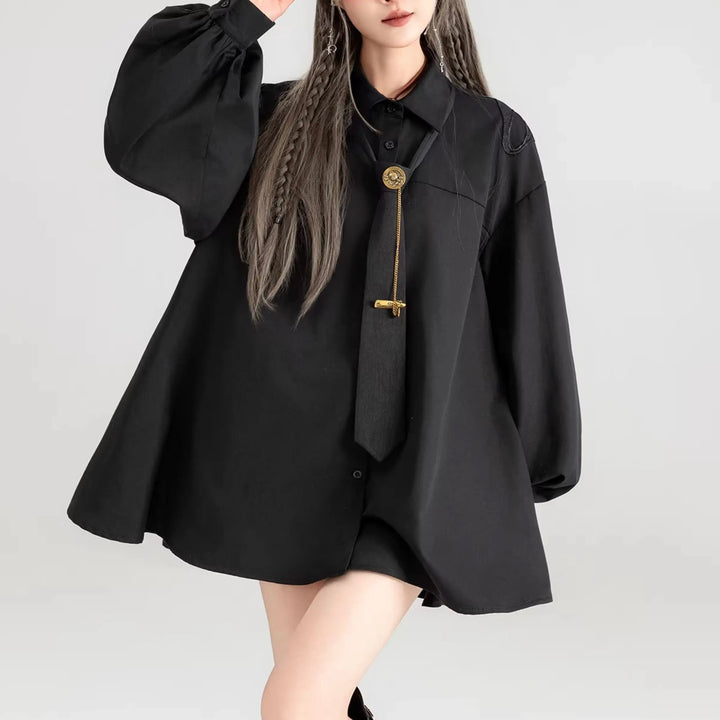 BUTTERFLY SHEER BACK SHIRT / LG1601