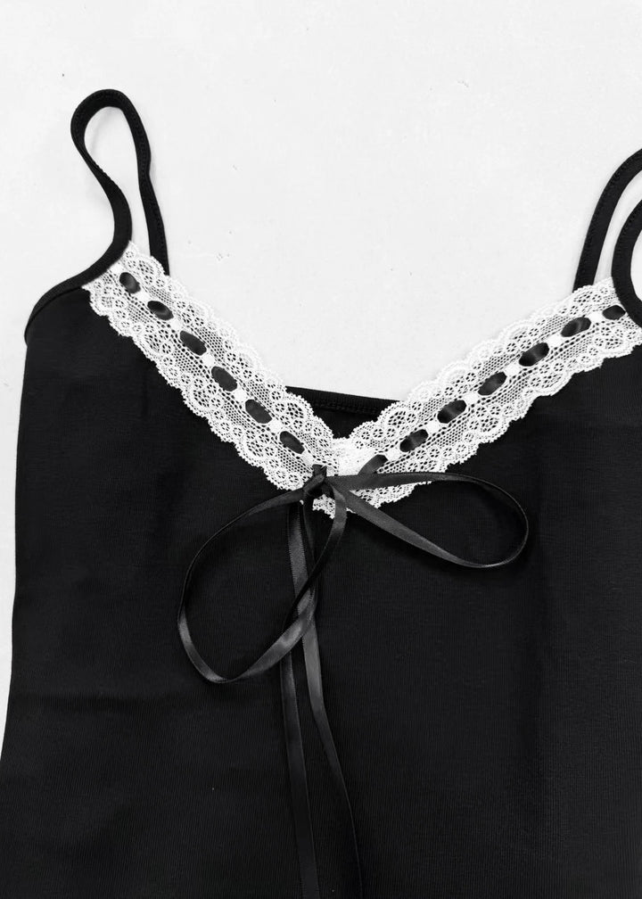 LACE GOTHIC LAYERED TOPS / LG1607