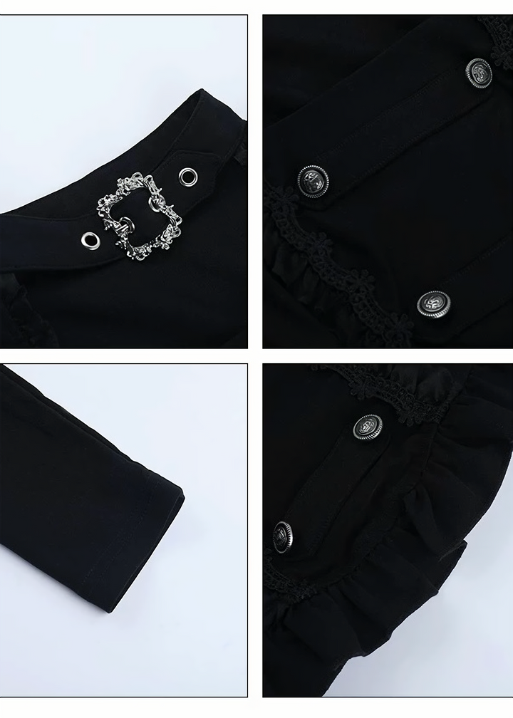 GOTHIC CHOKER CORSET TOP / LG1560