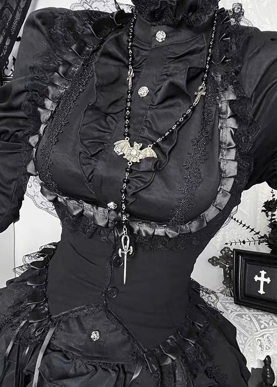 GOTHIC CROSS FRILL COORDINATE / LG1663