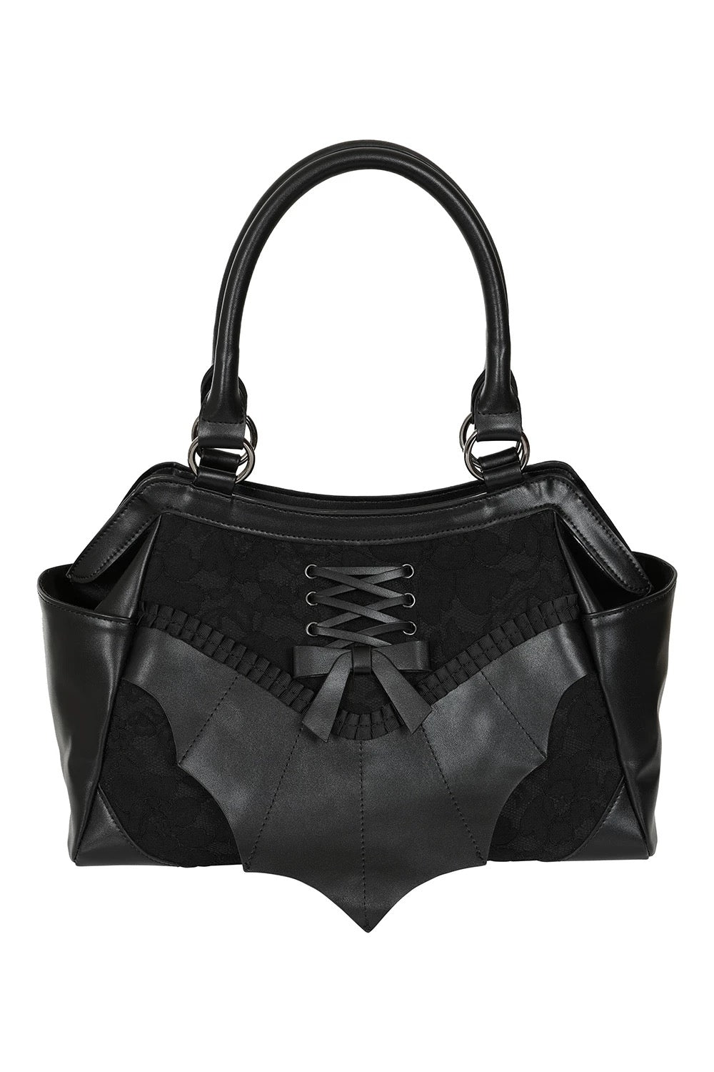 Bow and Bat Wing handbag / b1114