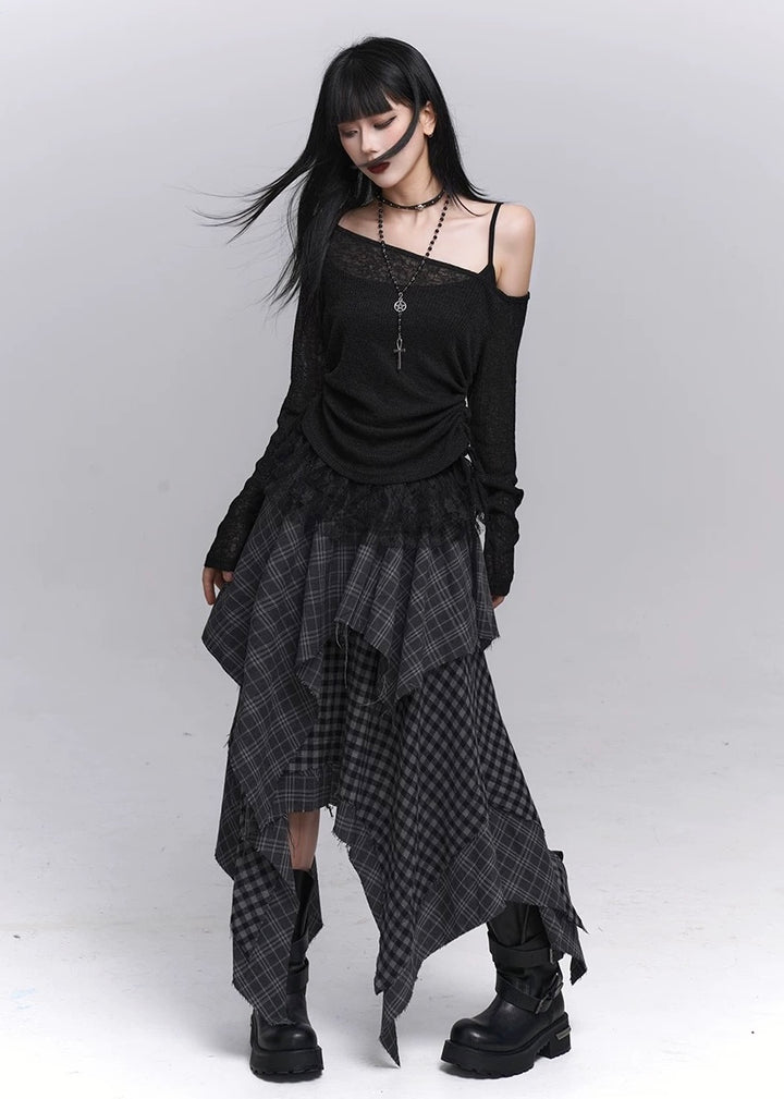 Buckle Strap Boots  / v1153