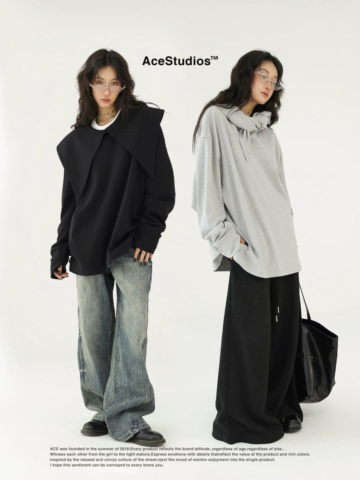 Pullover Lazy Style Long Sleeve T-Shirt / AS1168