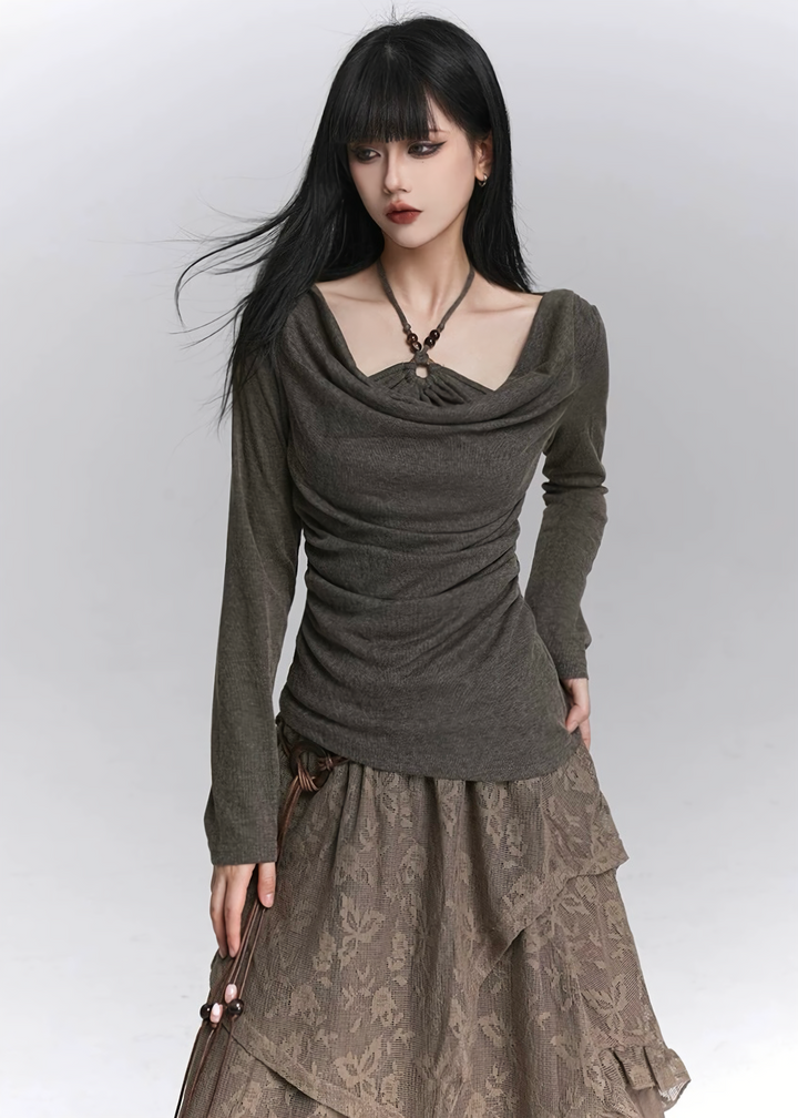 SHADOW OFF-SHOULDER TOP / LG1437