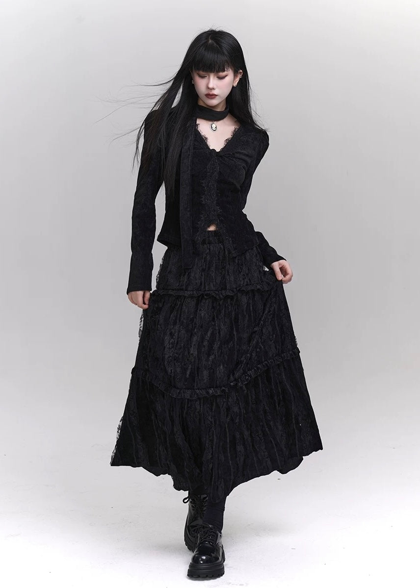 gothic suits & velvet skirts / LG1181