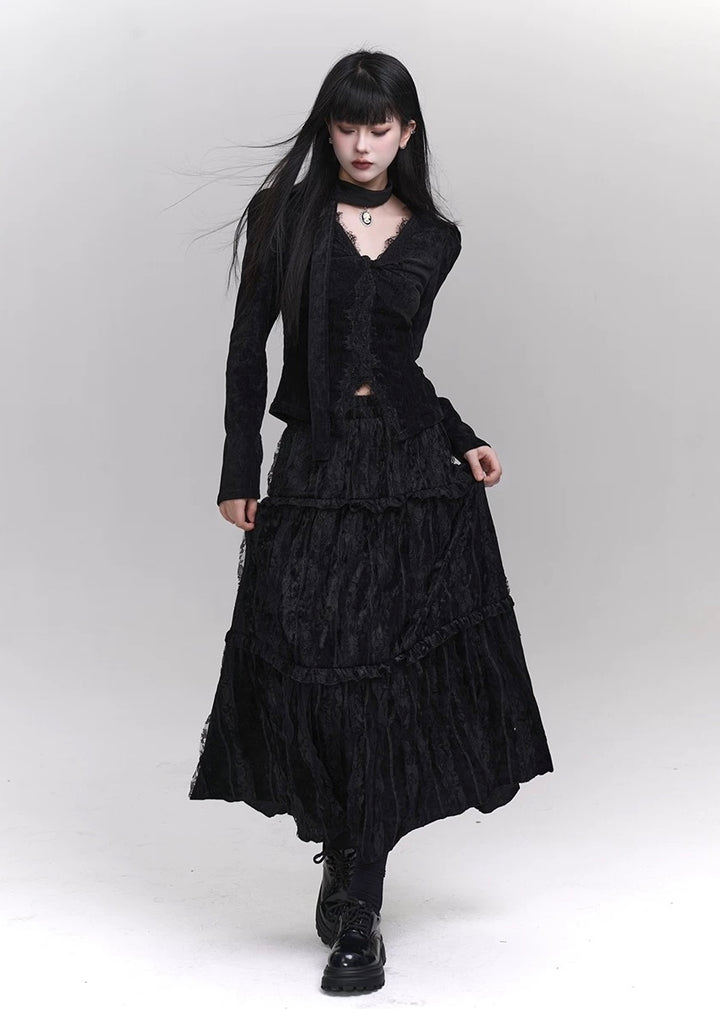 [Same-day delivery] gothic suits &amp; velvet skirts / LG1181 