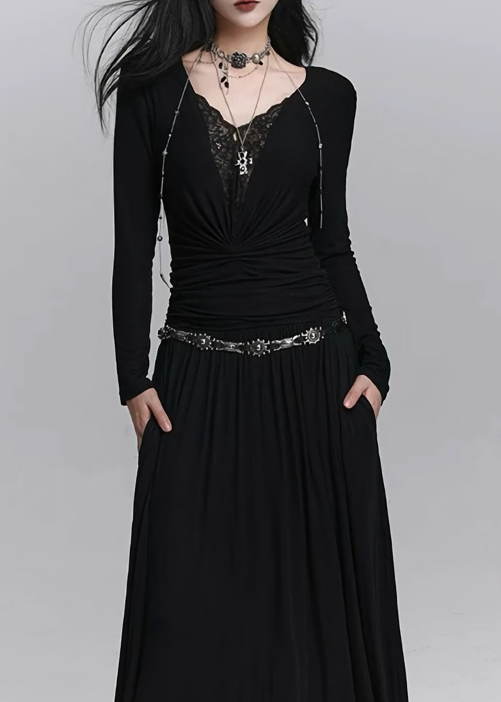 BOHEMIAN METAL BUCKLE BELT / A1136