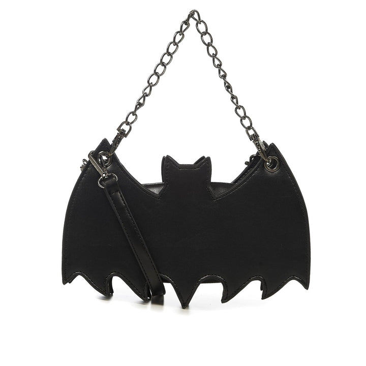 dark gothic bat body bag / b1106