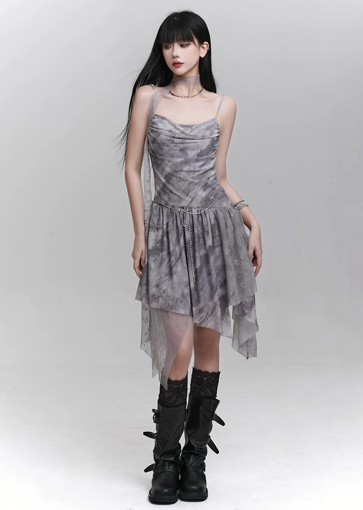 Lunatic Sheer Mini Dress / lg1311