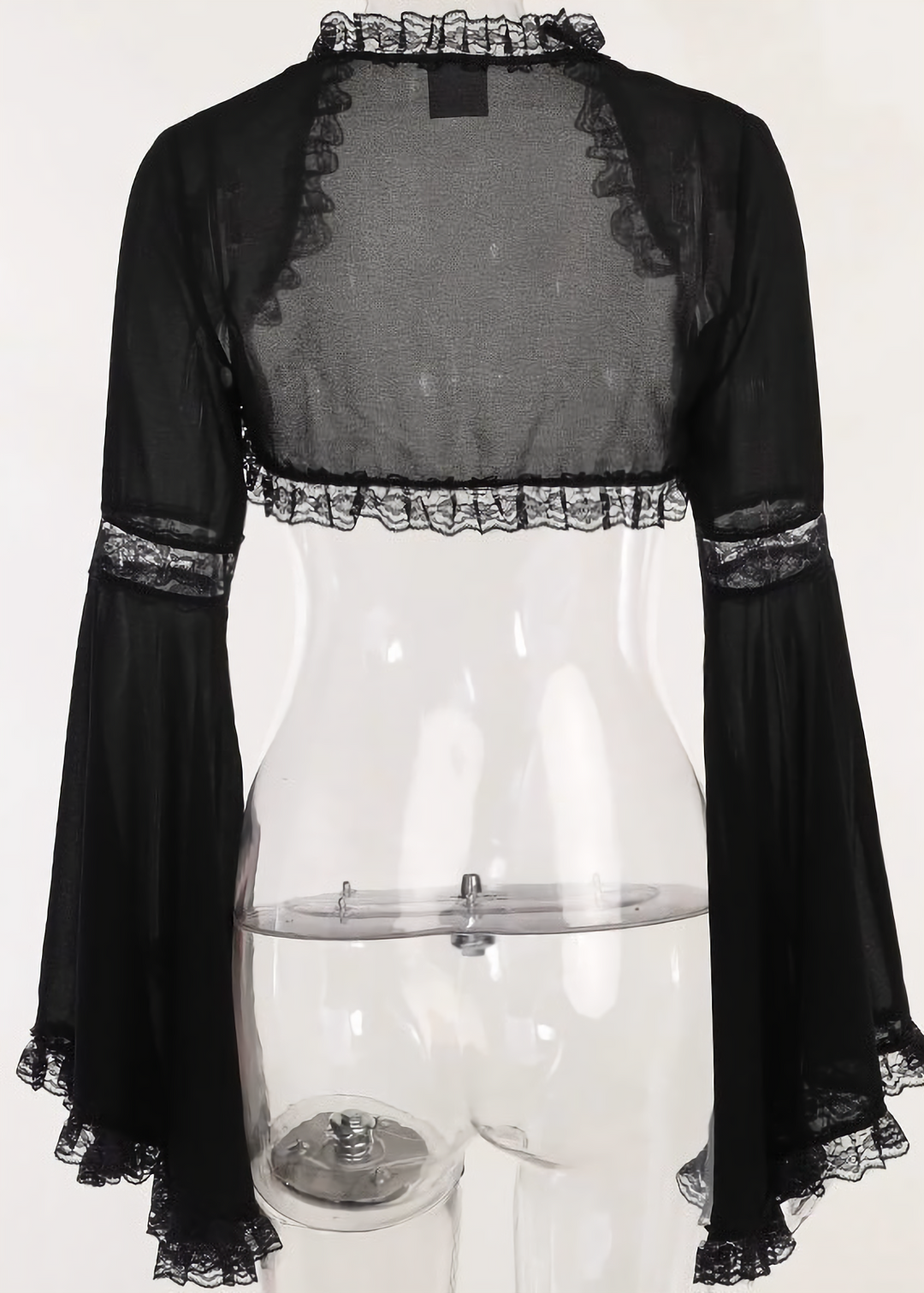 IRIDESCENT LACE-UP LONG DRESS SET / LG1705