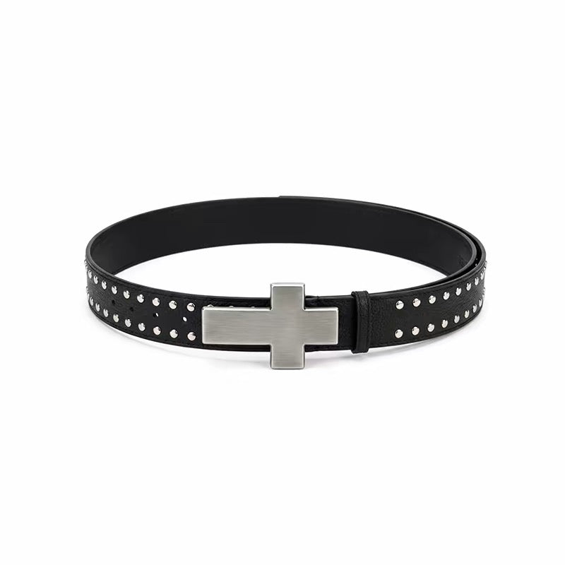 CROSS STUDS BELT / V1173