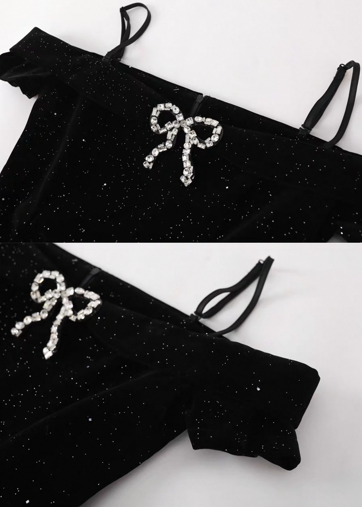 LVET BIJOU RIBBON DOLL DRESS / LG1483