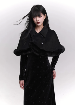 UMBRAL FUR TRIM CAPE / LG1464