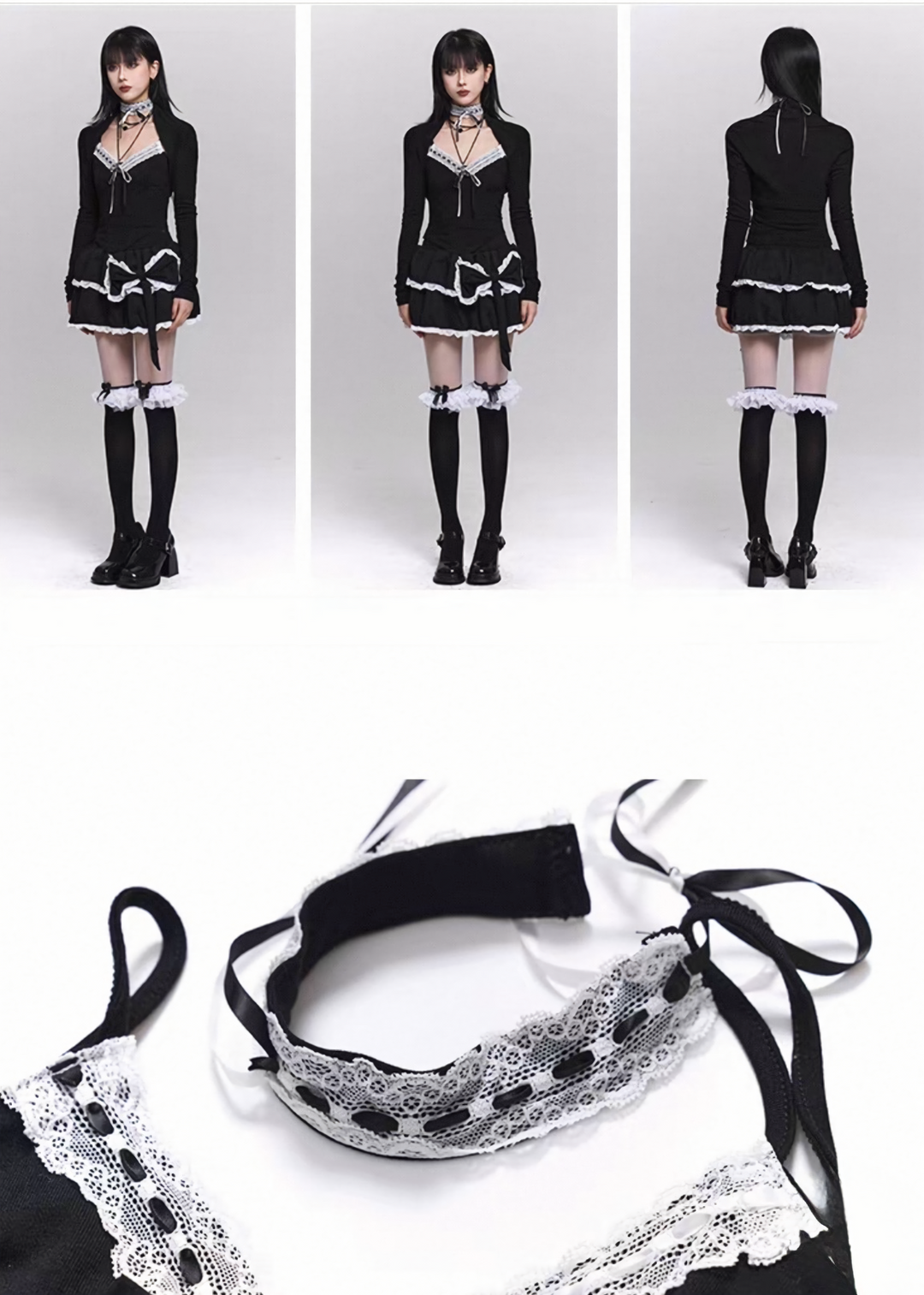 NOCTURNE LACE CARDIGAN & CAMISOLE SET / LG1493