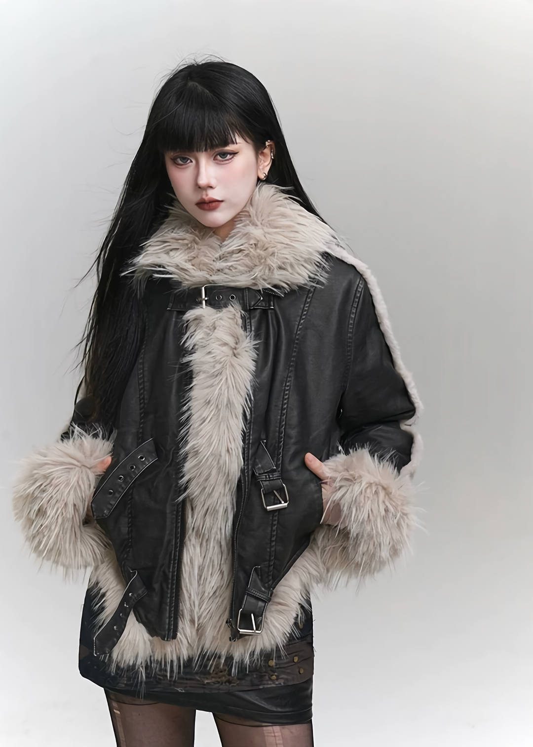 rider fur jacket / LG1147