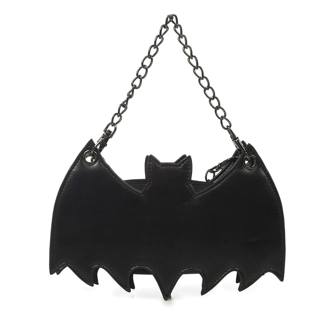 dark gothic bat body bag / b1106