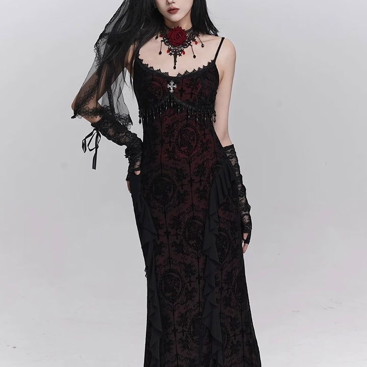 Gothic Lace-up Arm Cover / A1127