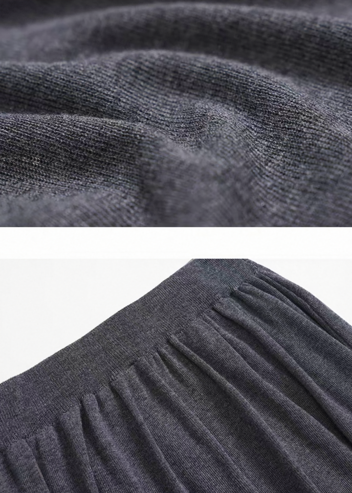 OFF-SHOULDER PETAL-APPLIQUÉ LONG ONE-PIECE / LG1459