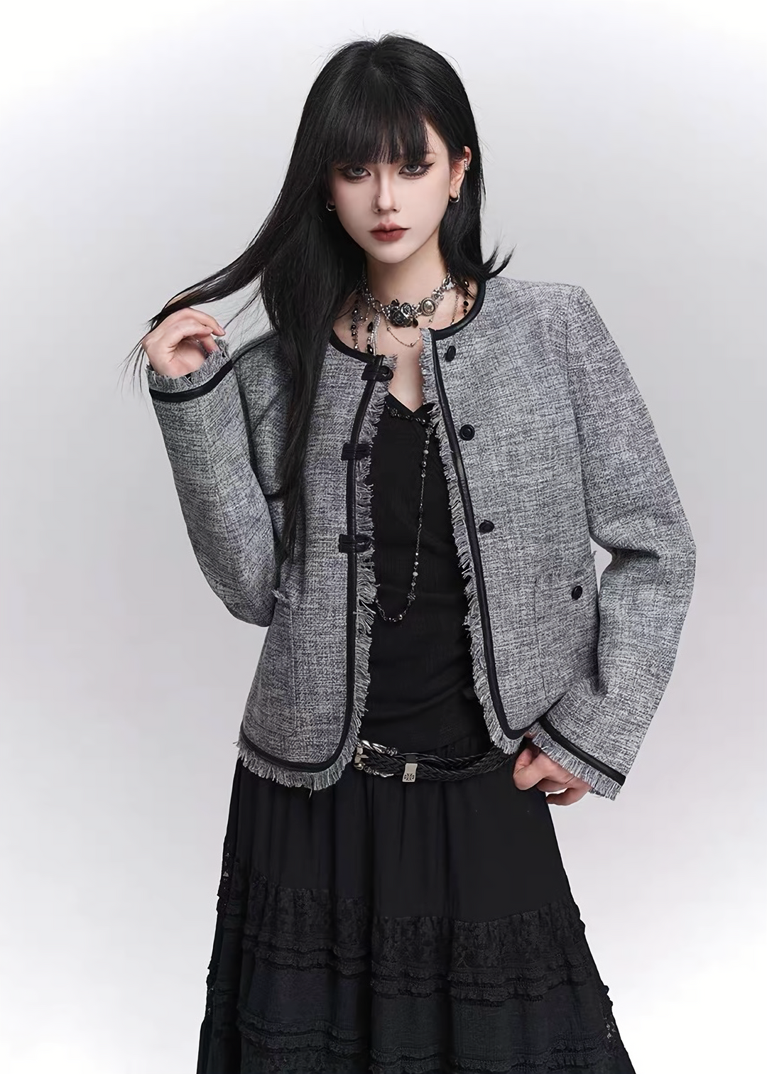 TWEED EDGE JACKET / LG1411_e4r