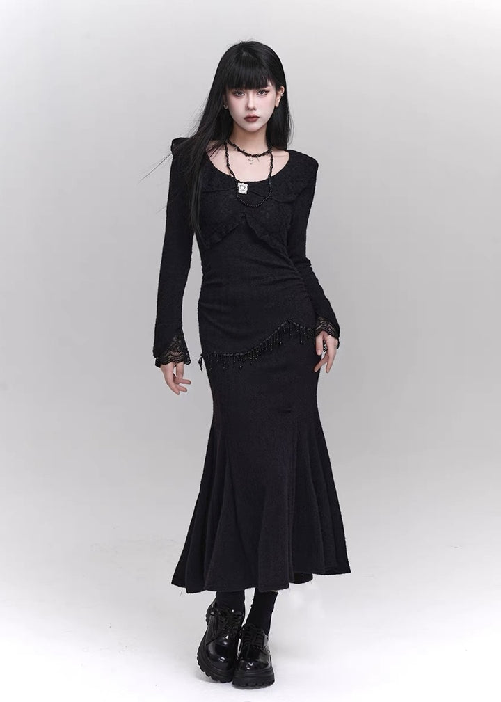 gothic mermaid dress / LG1161