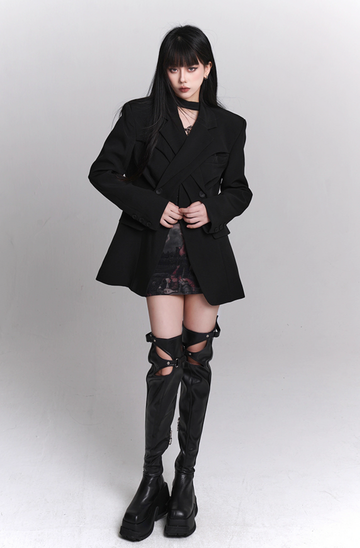 black suit jacket / LG1102_e4r