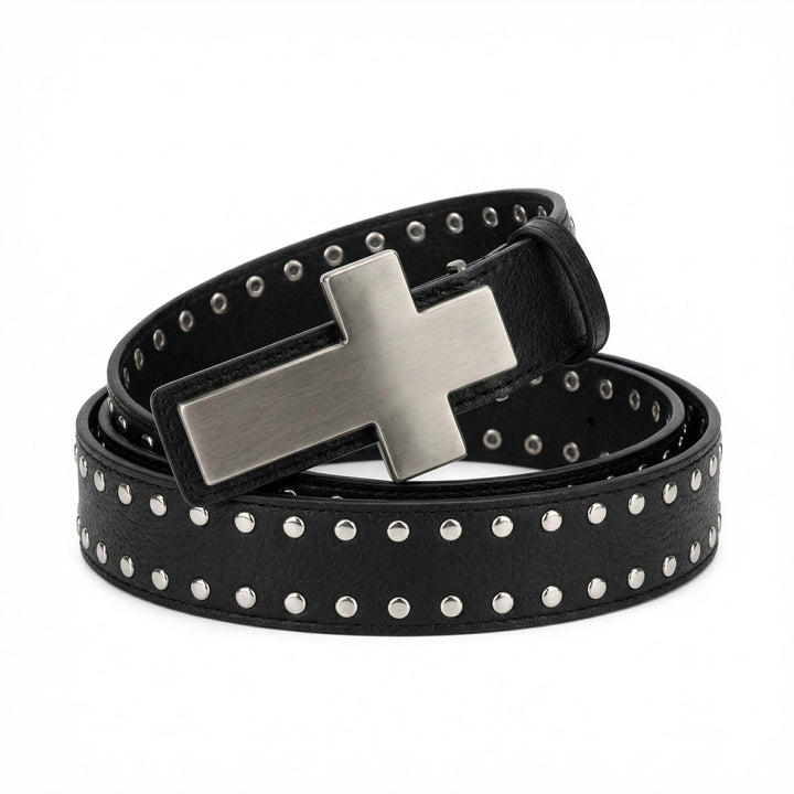CROSS STUDS BELT / V1173