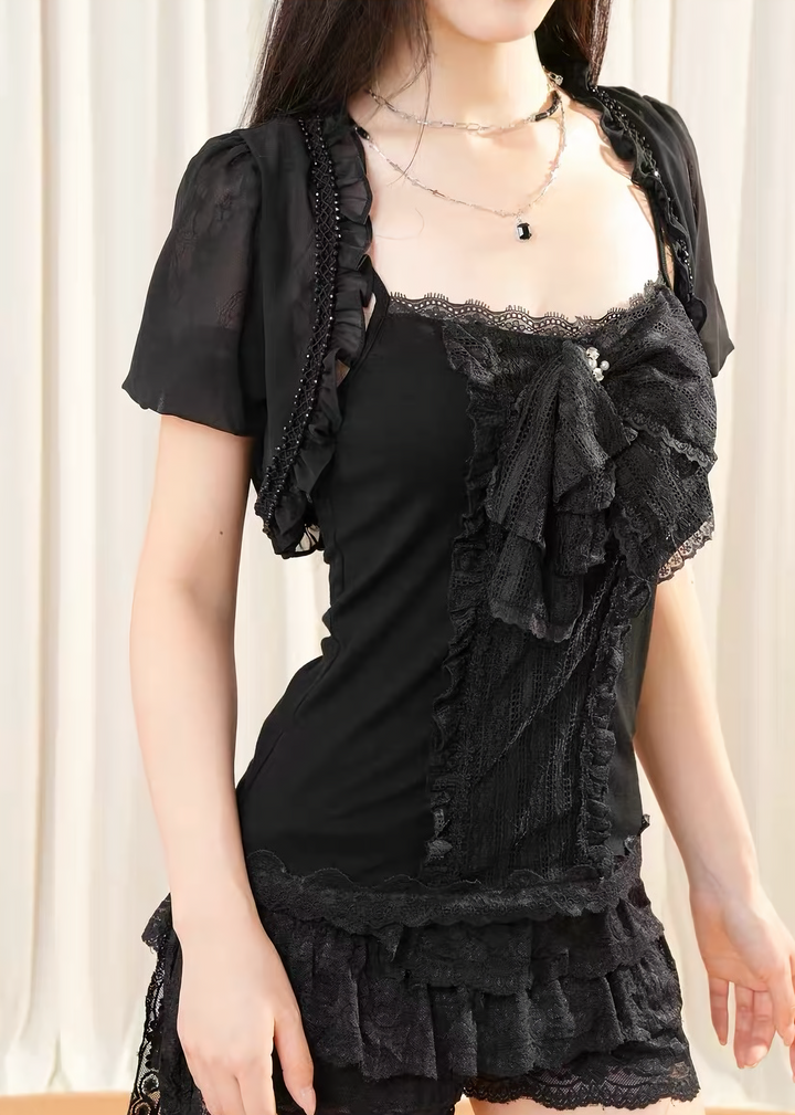 DARK RIBBON 3-PIECE SET / LG1649