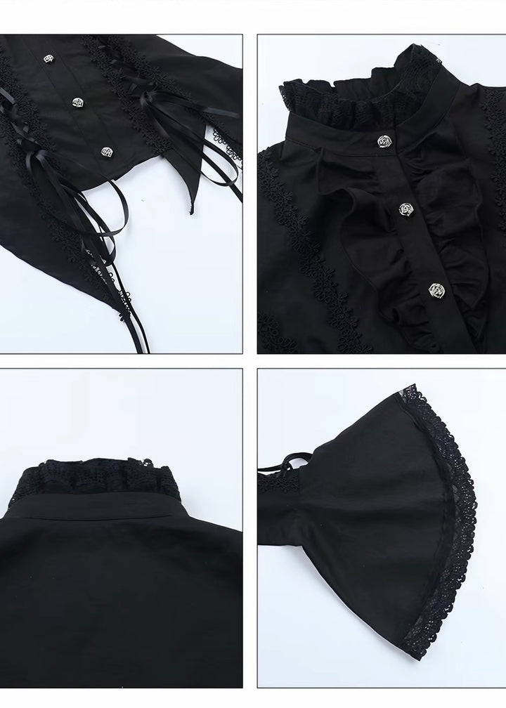 GOTHIC CROSS FRILL COORDINATE / LG1663