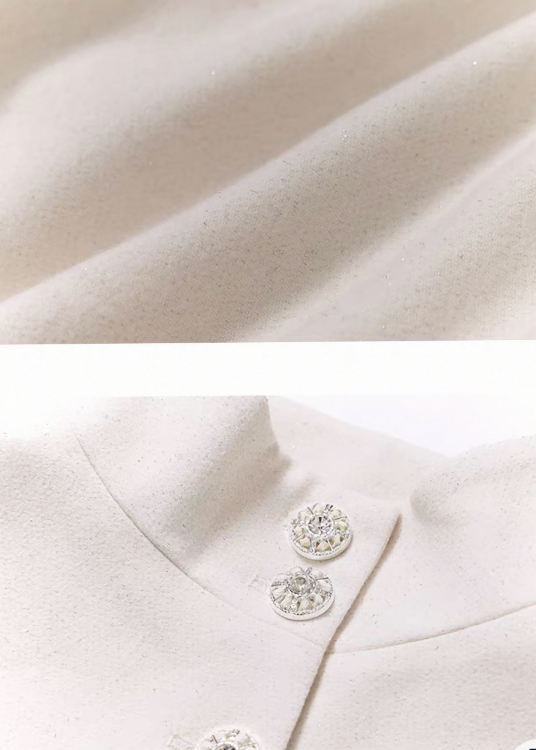 WHITE CEREMONY CAPE SET / LG1484