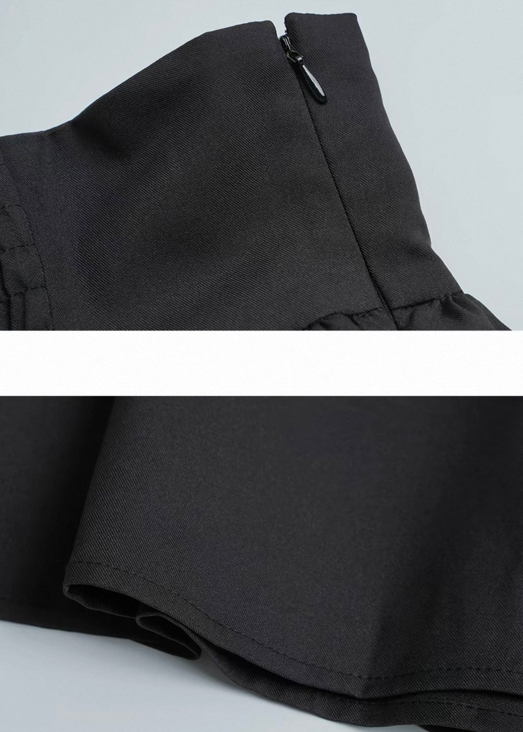 GOTHIC FRILL SHIRT &amp; CORSET WAIST LONG SKIRT / LG1718