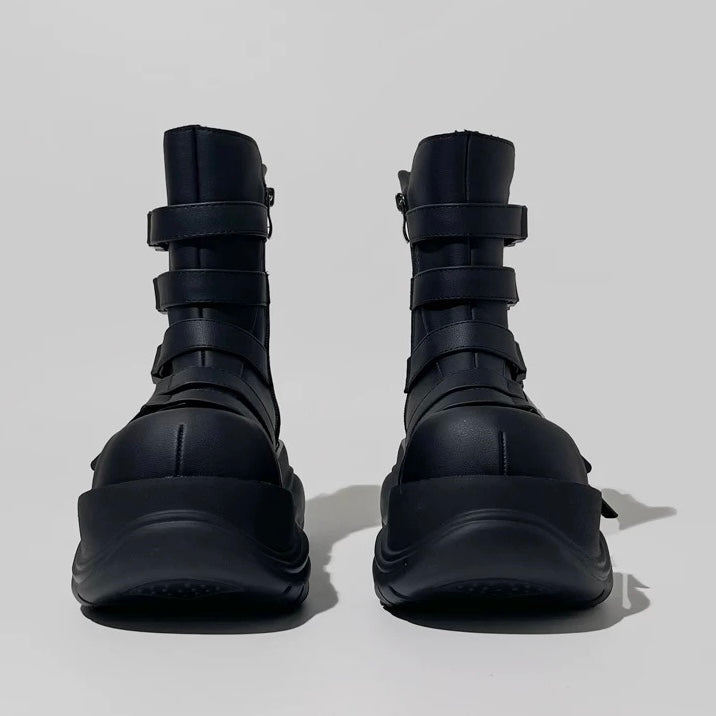 cyberpunk platform boots / v1109