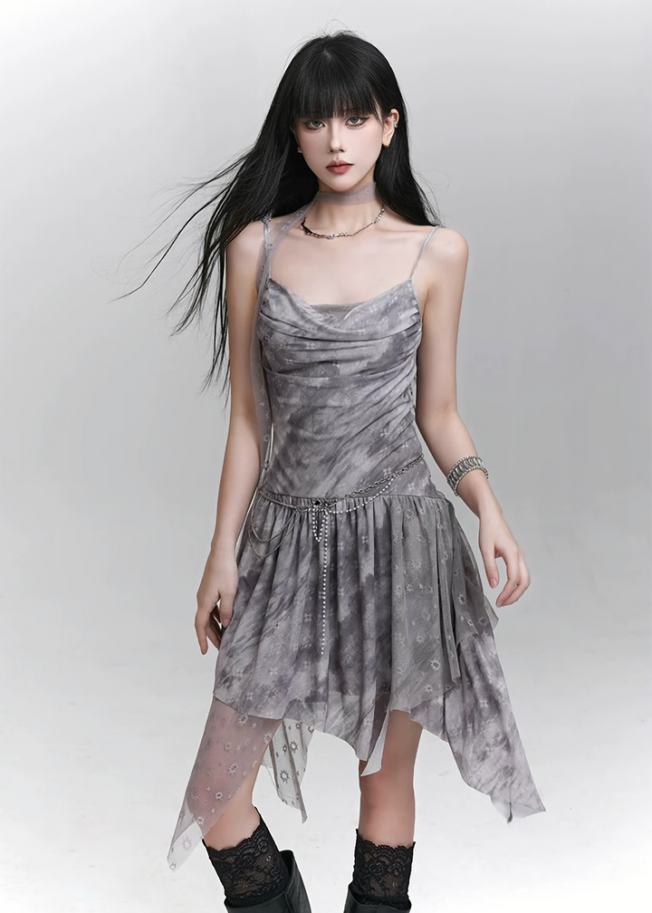 Lunatic Sheer Mini Dress / lg1311