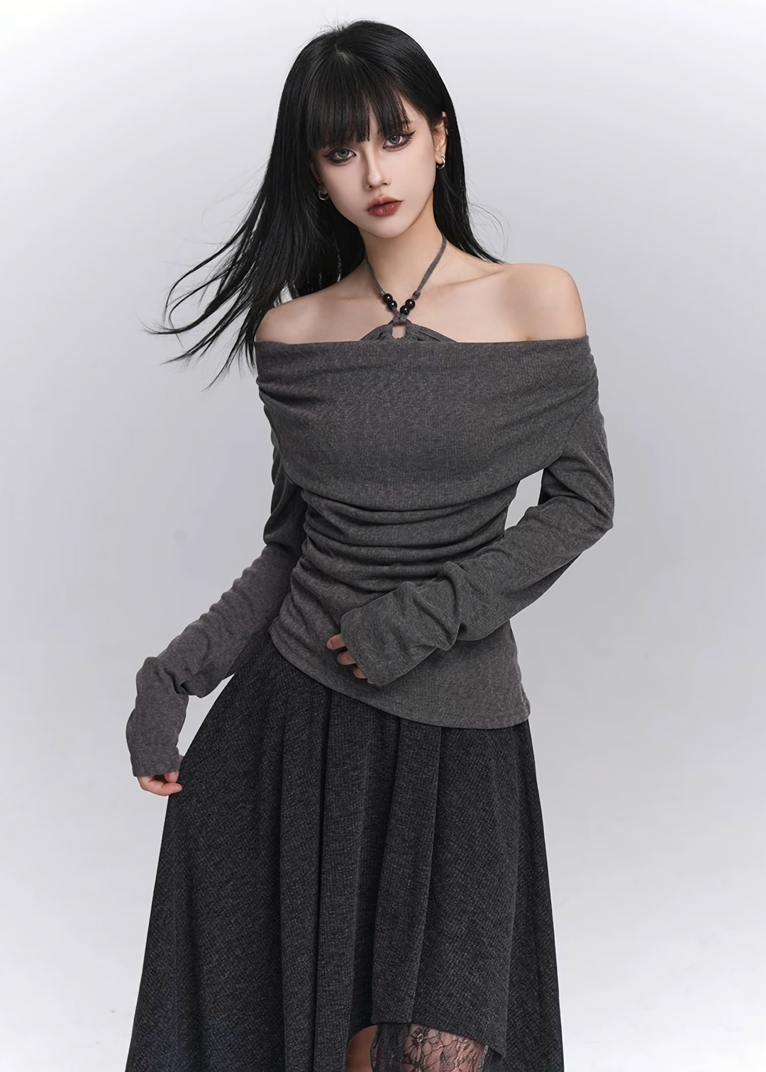 SHADOW OFF-SHOULDER TOP / LG1437