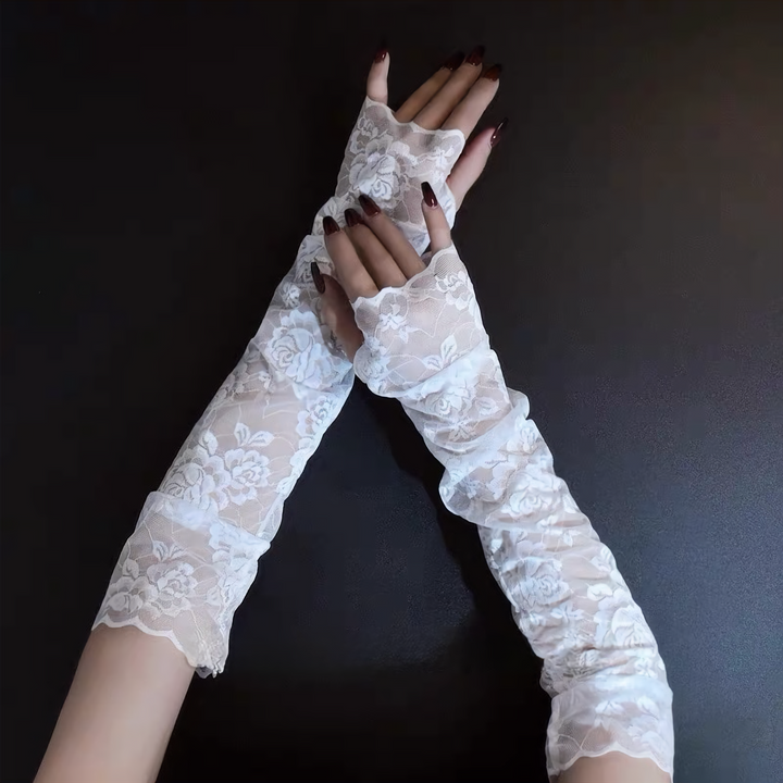 GOTHIC ROSE LACE ARM COVER / V1175