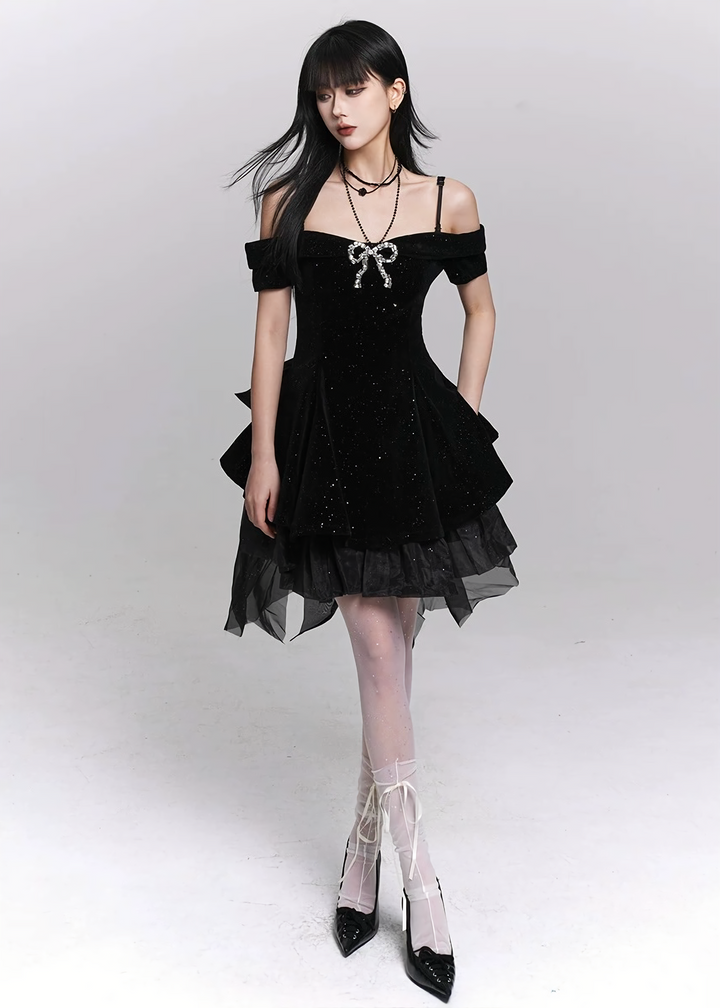 LVET BIJOU RIBBON DOLL DRESS / LG1483