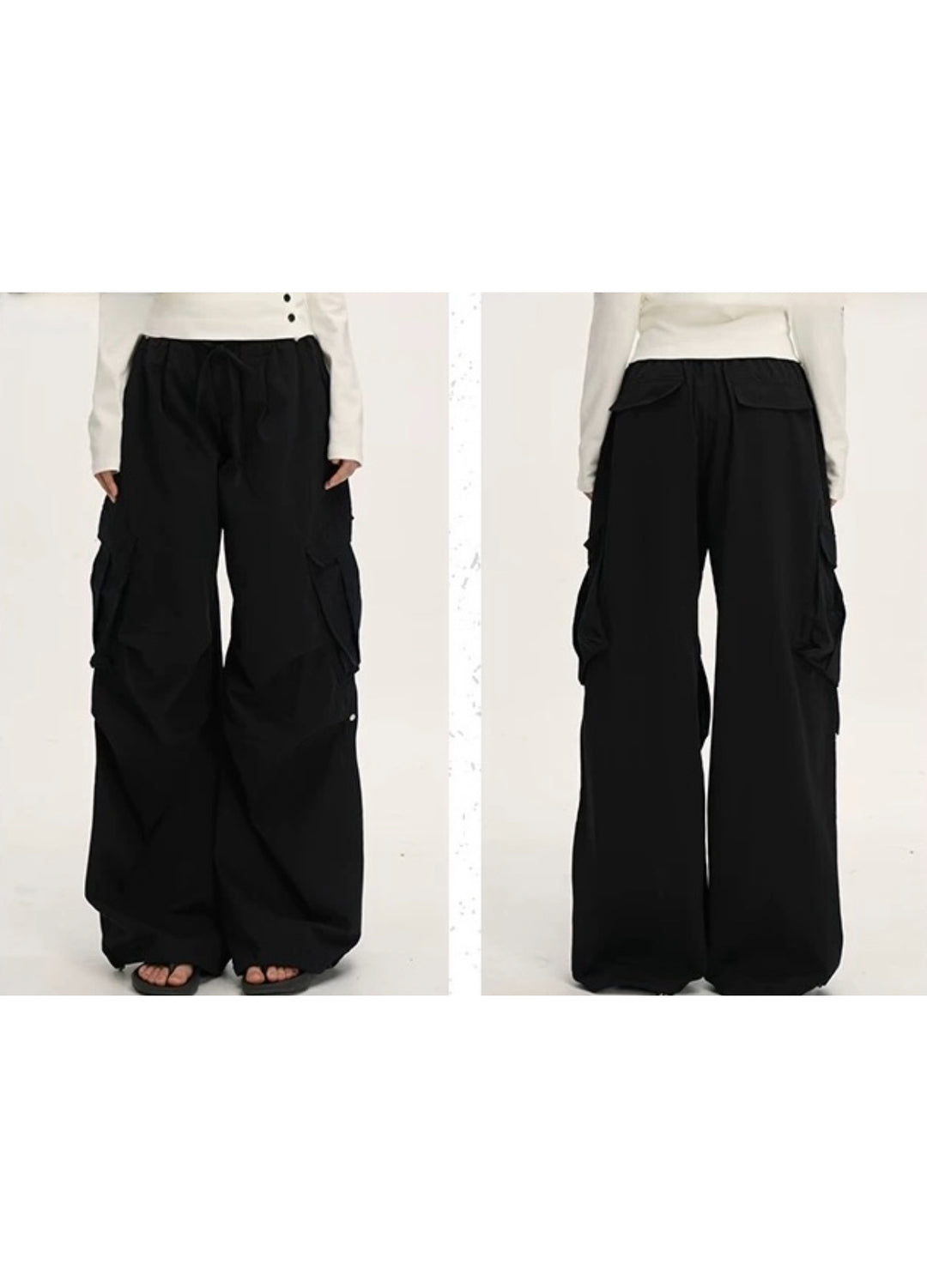 WIDE CARGO PANTS / LG1392
