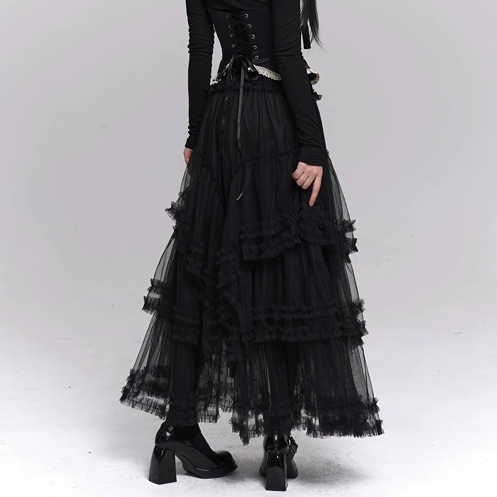 Gothic Mary Jane Pumps / V1161 – EU4RIA