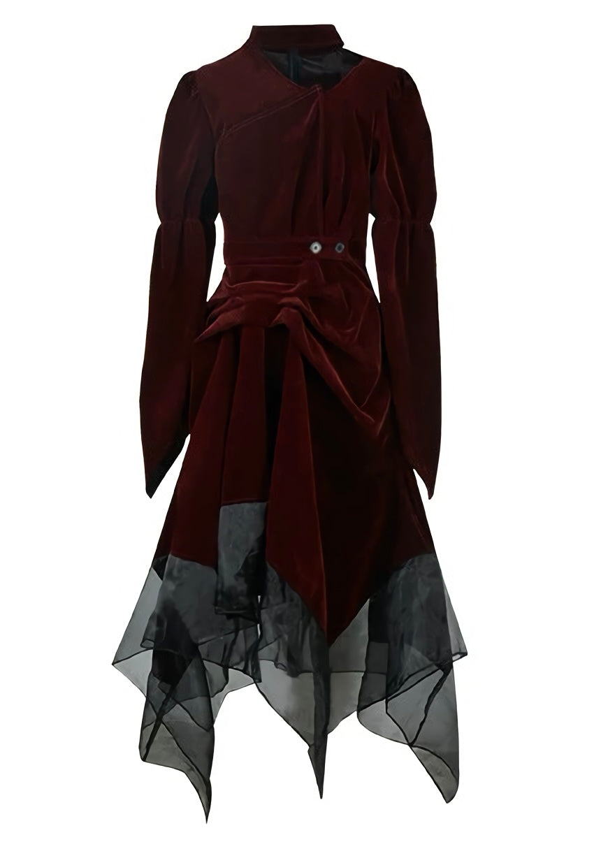 VELVET NOCTURNE DRESS / LG1268
