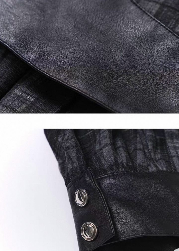 GHOSTLY CHECK RIBBON MINI DRESS / LG1490