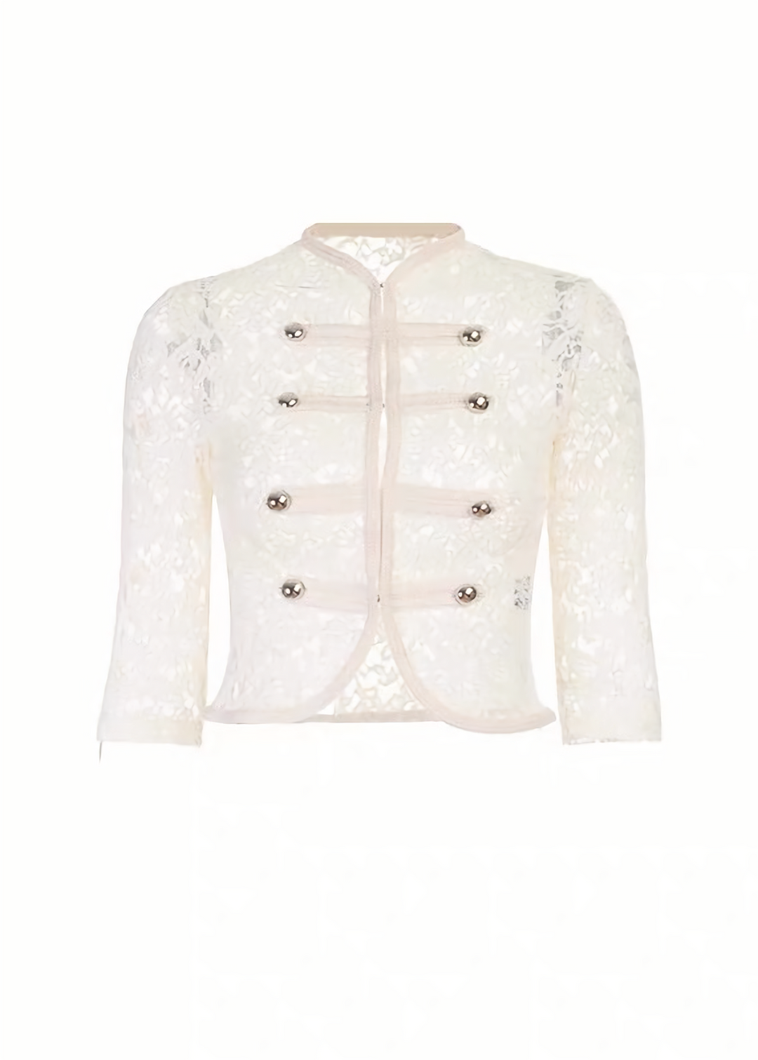 GOTHIC LACE BUTTON SHORT JACKET / LG1670
