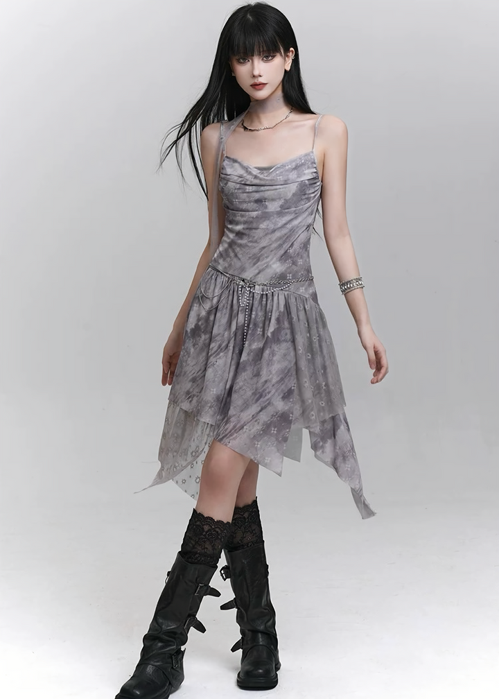 Lunatic Sheer Mini Dress / lg1311