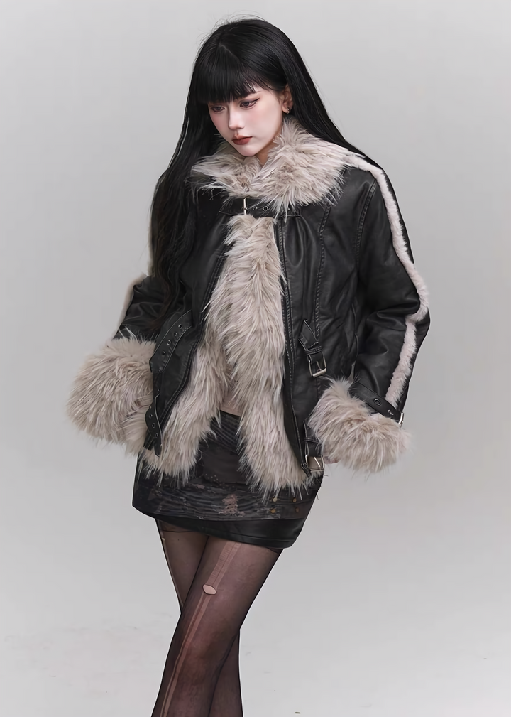 rider fur jacket / LG1147 