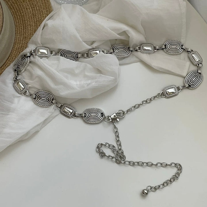 Ornament Gothic Chain Belt / a1124