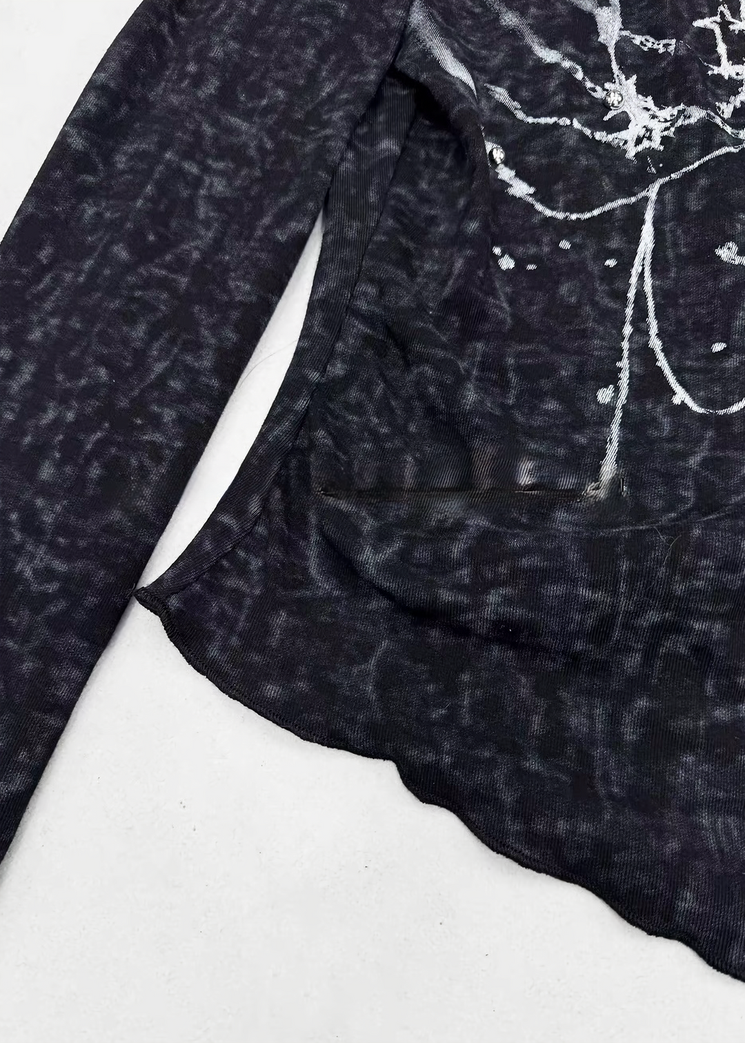 OFF SHOULDER CHAIN DETAIL TOP / LG1706